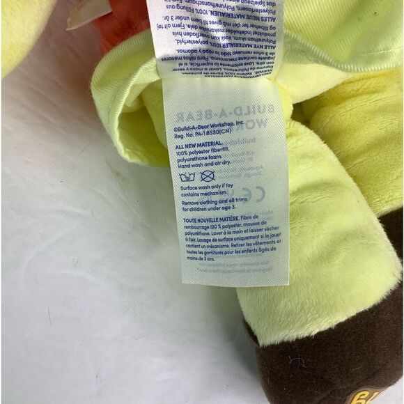 Animal Crossing New Horizons Build A Bear Isabelle in Summer Outfit Yellow 21” - Picture 9 of 12